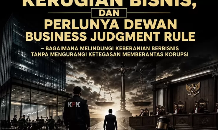 Isu Korupsi, Kriminalisasi Kerugian Bisnis, dan Perlunya Dewan Bussines Judgment Rule