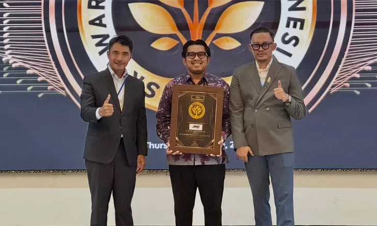 JNE Raih Penghargaan Indonesia CSR Brand Equity Awards 2026, Program Pendidikan dan Literasi Jadi Sorotan
