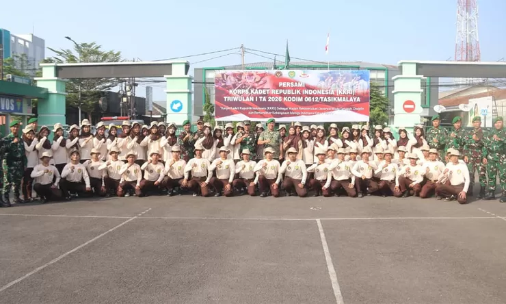 Makodim 0612 Jadi Kawah Candradimuka Kadet KKRI, Dandim Tanamkan Disiplin dan Jiwa Kepemimpinan