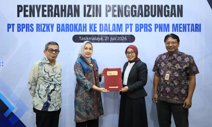 OJK Setujui Penggabungan BPRS Rizky Barokah ke BPRS PNM Mentari, Perkuat Industri BPR Syariah