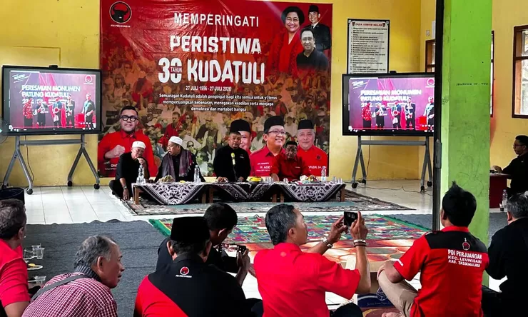 DPC PDI Perjuangan Tasikmalaya Libatkan Santri dalam Refleksi 30 Tahun Kudatuli