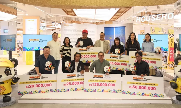 7 Pemenang MR.D.I.Y. Indonesia Art Competition 2026 Terpilih, Siap Bawa Karya ke Panggung Asia Tenggara
