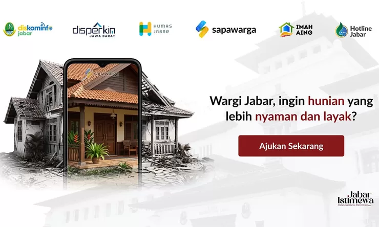 Rutilahu di Jawa Barat Tak Lagi Harus Menunggu Didata, Warga Kini Bisa Melapor Lewat Imah Aing