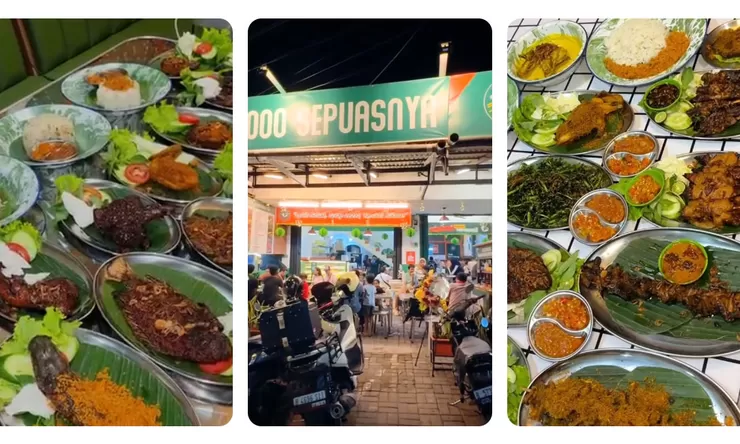Pecel Ayang Bebeb Bogor, Warung Pecel yang Lagi Ramai dengan Lauk Unik dan Nasi Gratis Tambah