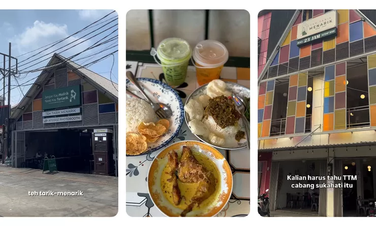 Teh Tarik Menarik Cibinong Bogor, Tempat Nongkrong Dua Lantai dengan Teh Tarik Pistachio