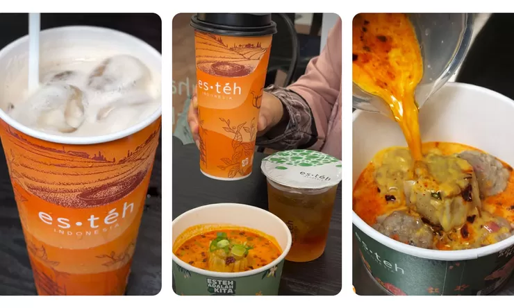 Es Teh Indonesia Citeureup Bogor Jadi Tempat Nongkrong Baru, Ada Oolong Milk Tea, Dimsum hingga Fried Chicken