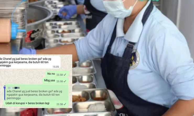 Viral Supplier MBG Bongkar Permintaan Beras Broken hingga Ayam Memar, Soroti Praktik di Dapur MBG