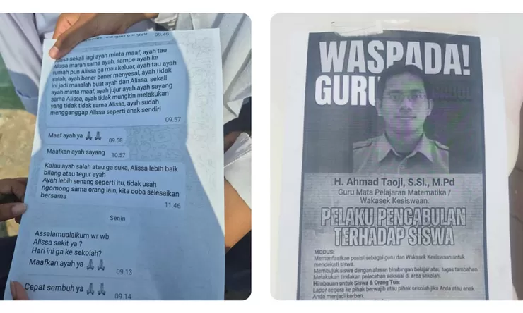 Siswa SMAN 1 Pamanukan Demo Guru yang Diduga Lakukan Pelecehan, Polisi Amankan Terduga Pelaku