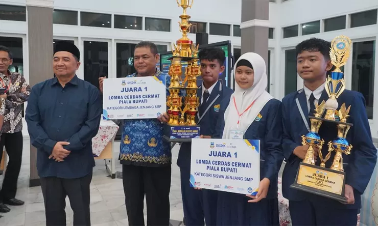 SMPN 1 Leles Jadi Juara LCC Kabupaten Garut 2026, Persiapan Intensif Sejak Agustus Berbuah Prestasi