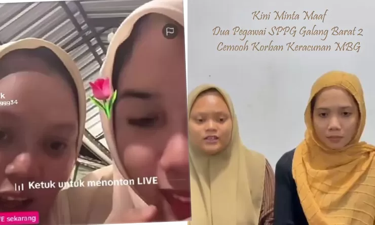 Dua Pegawai SPPG Galang Barat 2 Viral Usai Cemooh Korban Keracunan MBG, Kini Sampaikan Klarifikasi dan Minta Maaf