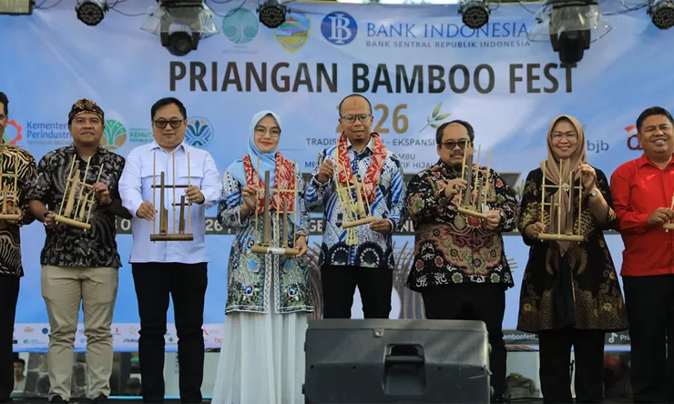Priangan Bamboo Fest 2026 Jadi Upaya Viman Alfarizi Ramadhan Perkuat Tasik Pelak dan UMKM Kota Tasikmalaya