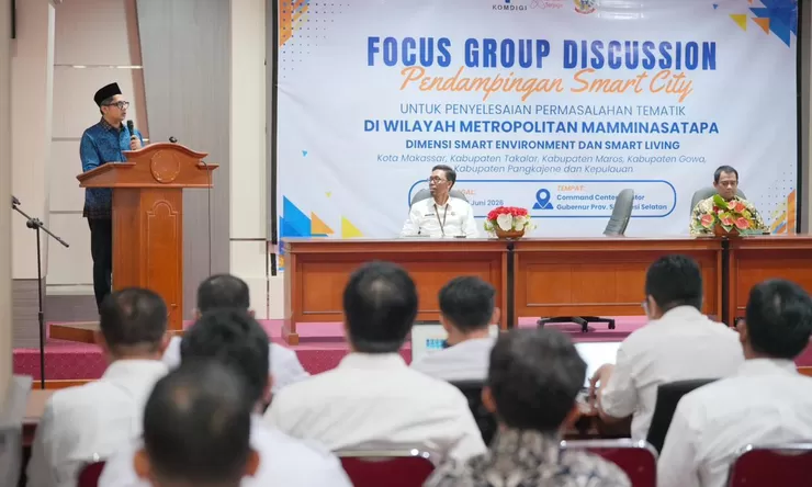 Pemprov Sulsel Percepat Smart City Mamminasata, Dorong Layanan Publik Digital dan Transportasi Terintegrasi