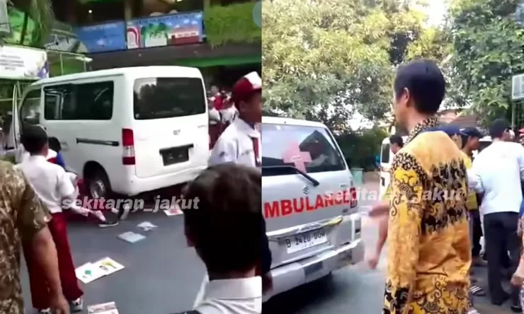 Viral Mobil Pembawa Makanan MBG Tabrak Siswa SD di Cilincing, Diduga Melaju Tanpa Kendali