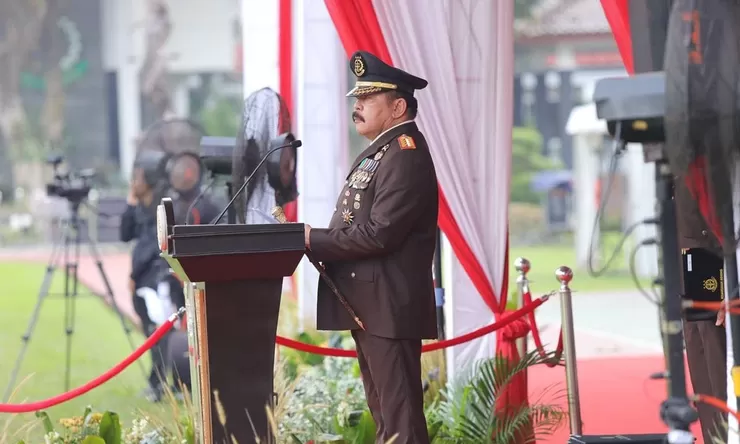 Jaksa Agung ST Burhanuddin Lantik Lima Pejabat Tinggi Baru Kejagung, Siap Beri Pelayanan Terbaik