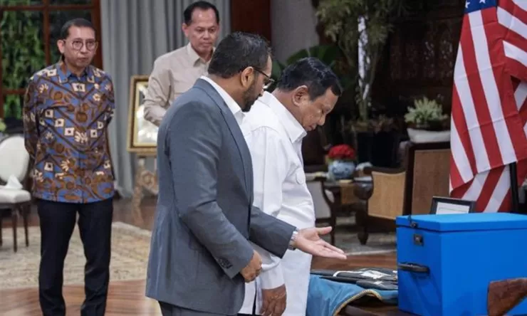 Direktur FBI Kash Patel Serahkan Kembali Jasad Leluhur dan Artefak Budaya Indonesia kepada Presiden Prabowo