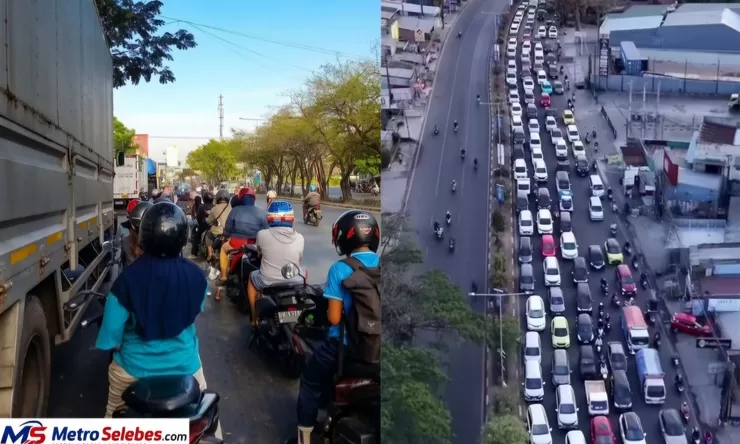 "Antrean BBM 7 Km" di Gerbang BTP Makassar Bikin Heboh, Warga Bongkar Fakta di Balik Video Drone
