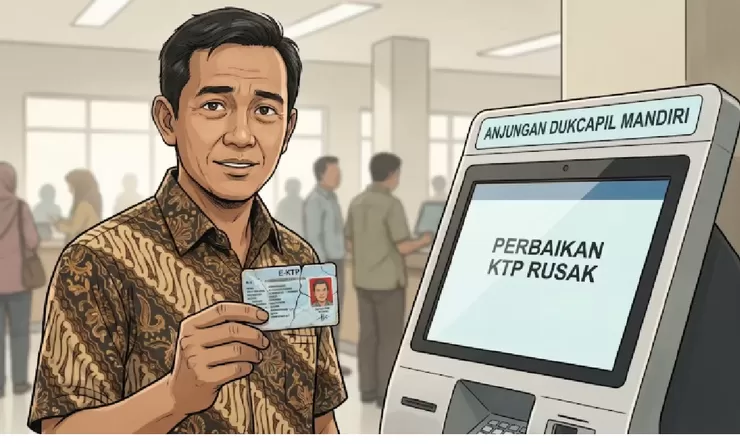 Sekarang Kamu Bisa Dengan Mudah Mencetak E-KTP yang Hilang atau Rusak di Mesin Ini! Baca Tata Caranya