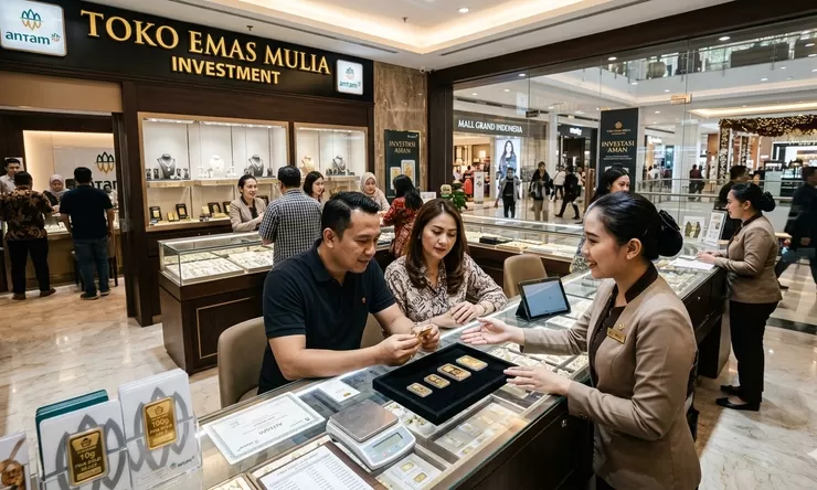 Lagi Berpikir Mau Investasi Emas Batangan? Yuk Kenali Produsen Emas Batangan dan Perbedaannya Masing-Masing