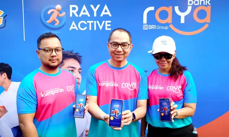 Bank Raya Luncurkan Raya Active, Fitur Bank Digital yang Ubah Aktivitas Olahraga Jadi Tabungan