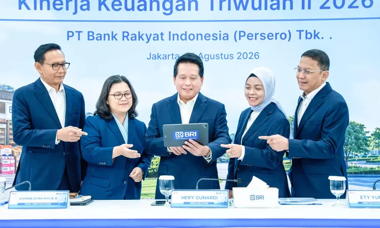 Cetak Laba Rp31,2 Triliun di Triwulan II 2026, BRI Buktikan Ketangguhan Ekonomi Kerakyatan