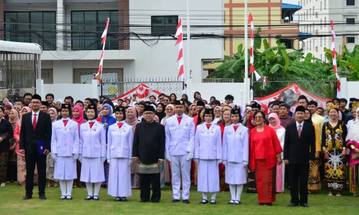 Bersatu di Perantauan: Semarak Kemerdekaan RI di Songkhla Thailand Tak Lunturkan Nasionalisme