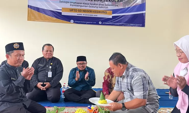 SDN Kedaung Syukuran Gedung Baru, Bukti Komitmen Pemkot Depok Tingkatkan Mutu Pendidikan