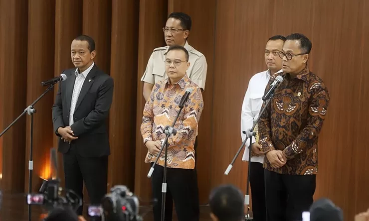 Pimpin rapat koordinasi di DPR, Sufmi Dasco bahas percepatan izin investasi dan tata kelola ekspor