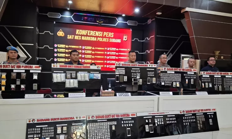 32 Kasus narkoba terbongkar di Subang, 33 tersangka diamankan dalam 3 bulan, sabu dominasi