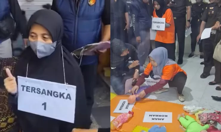 Rekonstruksi kasus daycare Little Aresha ungkap fakta miris, pengasuh ikat balita atas perintah ketua yayasan
