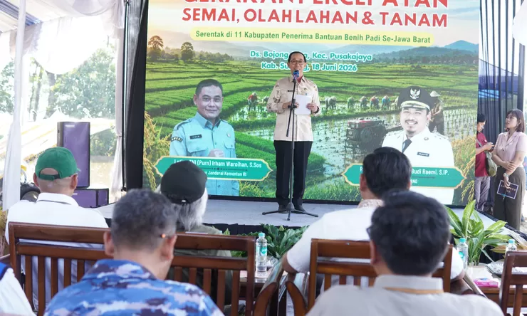 Subang jadi pilot project nasional, Kementan dorong akselerasi tanam demi kejar target pangan 2026