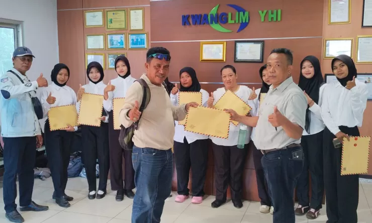 LPK Balkondes Lembur Cigarukgak salurkan 14 peserta ke industri, bukti nyata pelatihan gratis berujung kerja