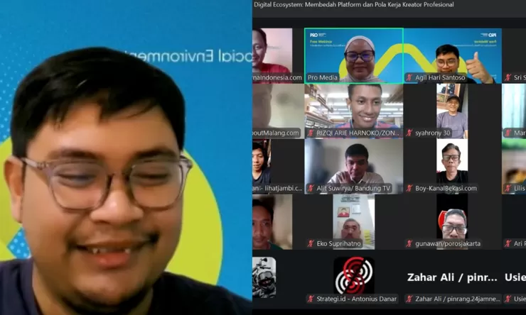 Webinar Promedia Group: Bedah platform untuk hasilkan konten sesuai karakter media sosial