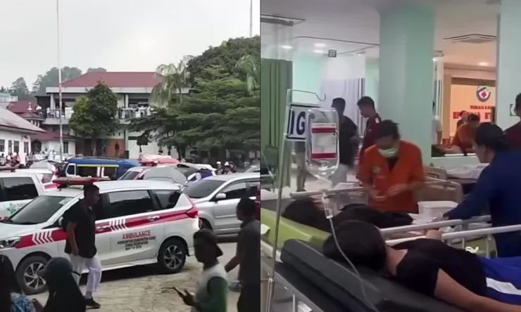 Dugaan keracunan MBG di Berastagi: 269 Siswa dirawat, paling banyak dari SMAN 1 Berastagi