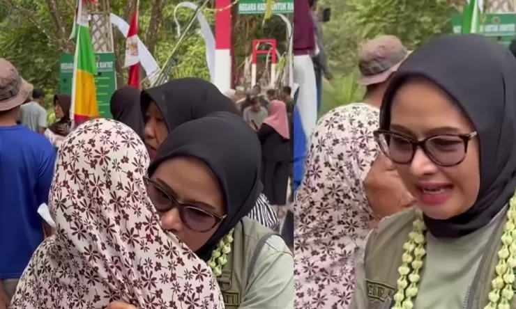 Cerita Citra Pitriyami saat Jembatan Gantung Pongpet ambruk, pegangan plat hingga diselamatkan Camat Cijulang
