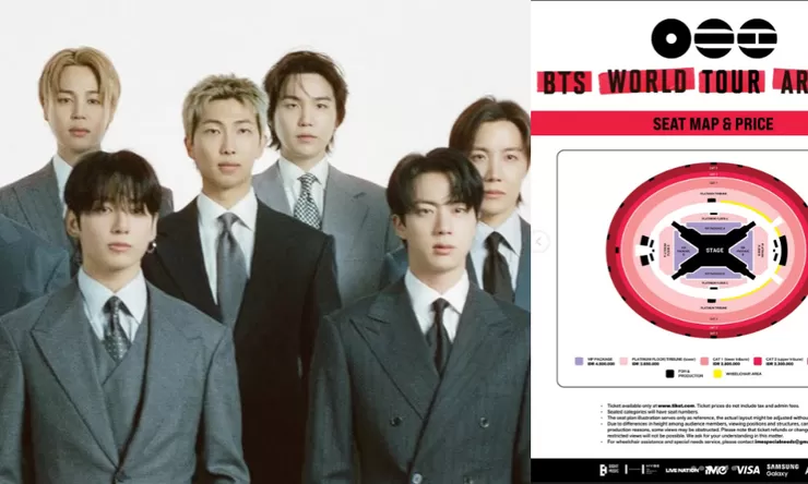 Link Tiket Konser BTS Jakarta Day 1 dan Day 2 General Sale, Seat Map dan Harga, Non ARMY Membership Bisa Beli