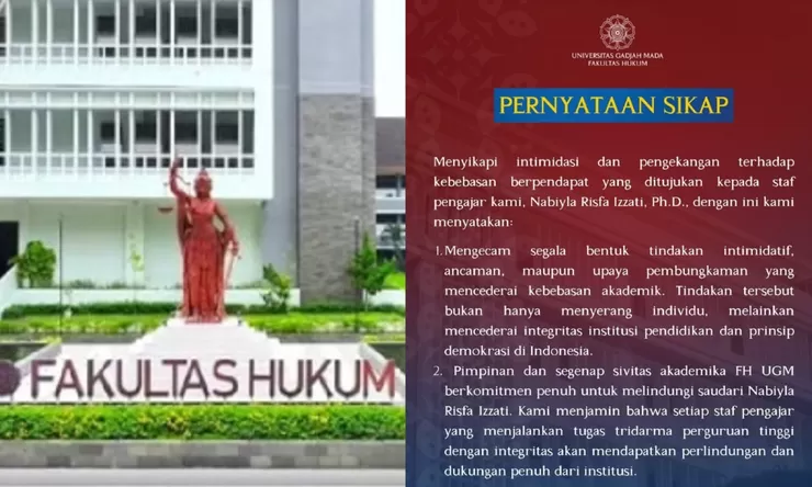 Dosen FH UGM Kena Doxing usai Komentari Mutasi Kementerian PU, Kampus Siapkan Pendampingan Hukum