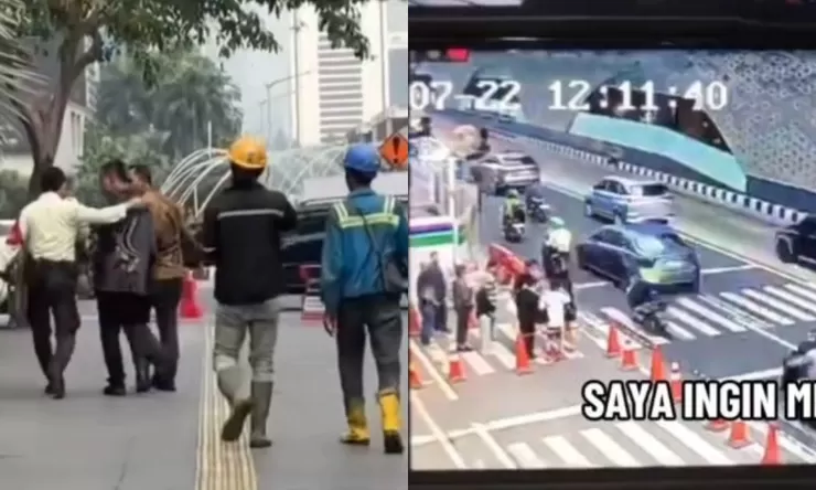 Satpam Bundaran HI Dipaksa Sujud, Polisi Usut Sopir Alphard Arogan