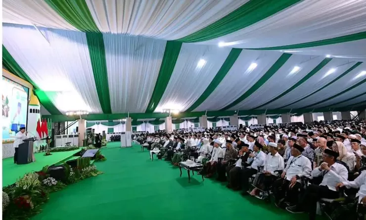 Prabowo Buka Muktamar ke-35 NU: “Tanpa Dukungan NU dan Muhammadiyah, Saya Tak Dapat Mandat Rakyat”