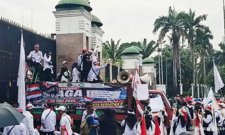 3 Poin Kesepakatan Guru Madrasah dan Sekolah Swasta dengan Badan Legislasi DPR pada Aksi SIAGA 2026