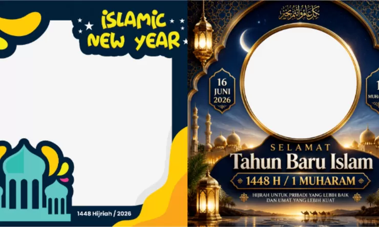 15 Twibbon Tahun Baru Islam 1448 Hijriah Gratis! Cek Link Downloadnya di Sini