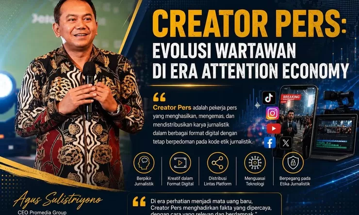 Creator Pers, Wajah Baru Wartawan di Zaman Pemburu Perhatian