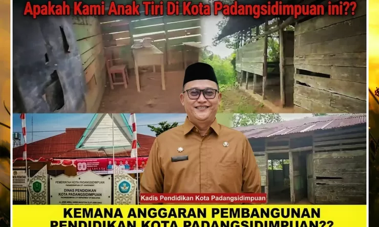 Misteri Anggaran Miliaran Padangsidimpuan—Uang Pusat Cair, Mengapa Siswa Belajar di "Gedung Maut"?