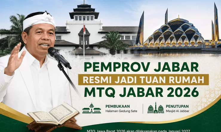 Pemprov Jabar Resmi Jadi Tuan Rumah MTQ Tingkat Provinsi 2026, Pembukaan Digelar di Gedung Sate