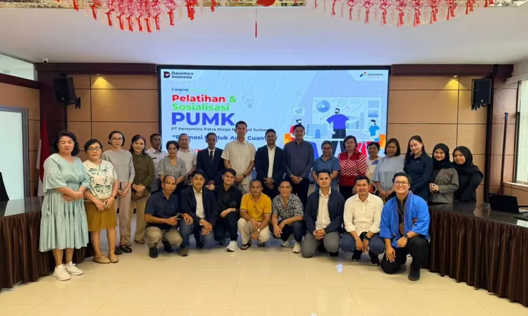 Mitra Binaan UMKM Petamina Manado Dilatih Pemasaran Digital dan Sosialisasi PUMK