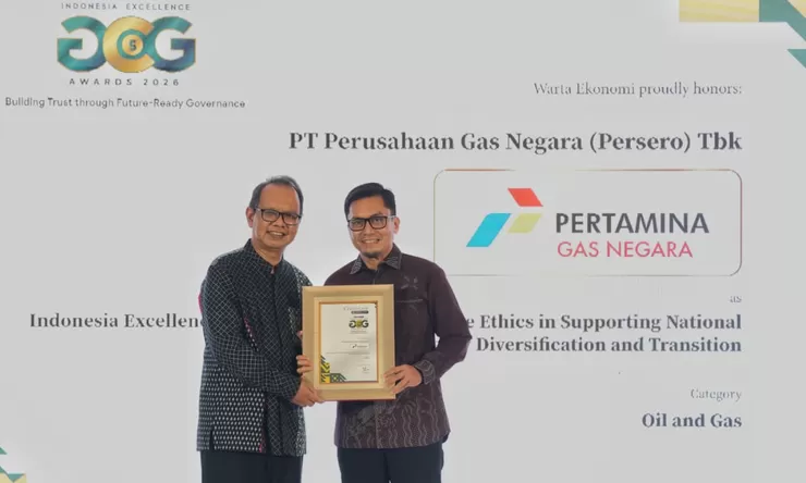 PGN Sabet Penghargaan GCG 2026, Tata Kelola dan Keamanan Digital Jadi Andalan
