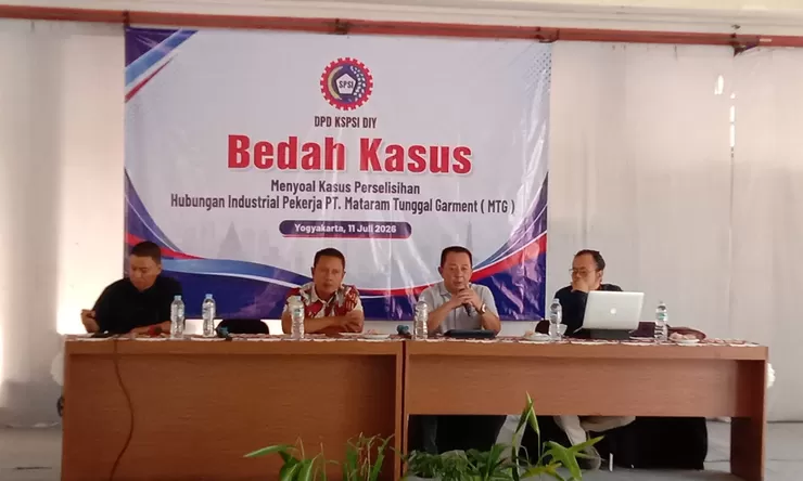 Perselisihan Pekerja PT Mataram Tunggal Garment, Disnakertrans DIY Tegaskan Prosedur Normatif dan Serikat Pekerja Kawal Hak Buruh 