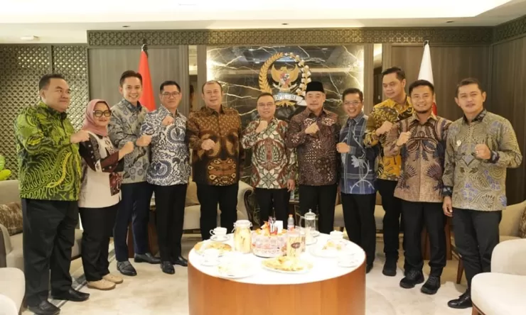 Dasco dan Cucun Audiensi dengan APKASI, Banyak Membahas Pembangunan Daerah