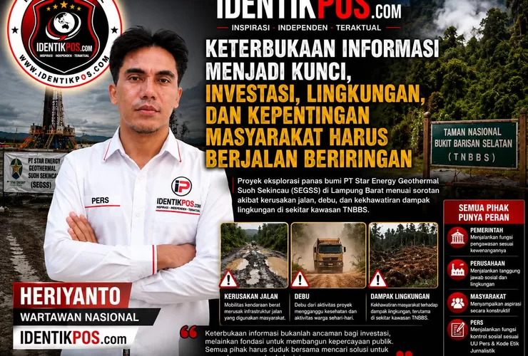 Investasi Panas Bumi dan Hak Publik atas Keterbukaan