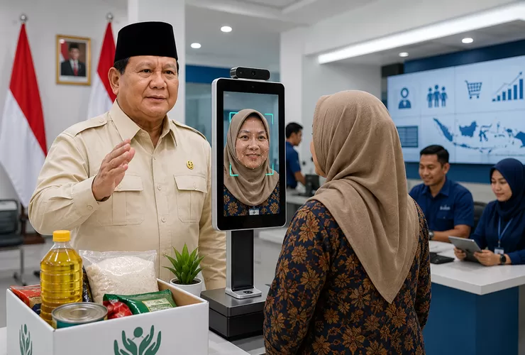 Era Baru Bansos Zaman Prabowo Subianto: Gunakan AI dan Teknologi Pindai Wajah