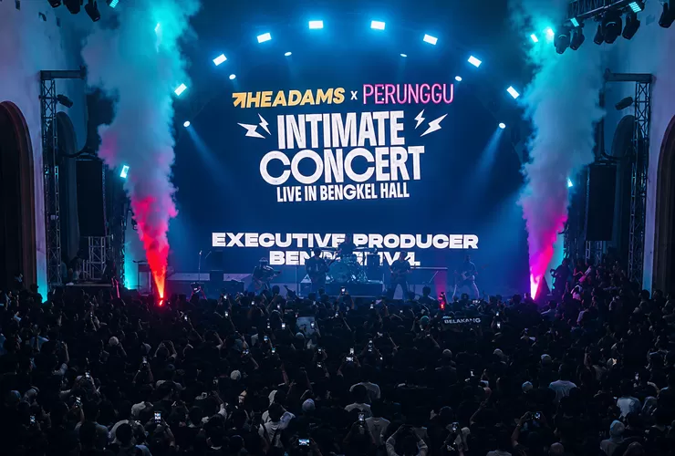 Konser Perunggu x The Adams di Bengkel Space SCBD Berlangsung Intimate: Penonton Bernyanyi Sepanjang Malam